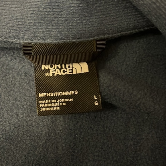The North Face quarter zip Blue - Picture 6 of 8